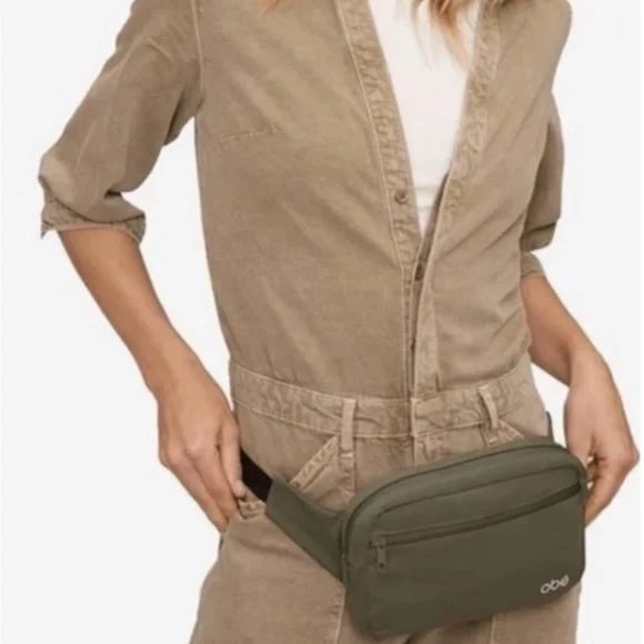 Army Green OBE waist/crossbody bag - Picture 7 of 7